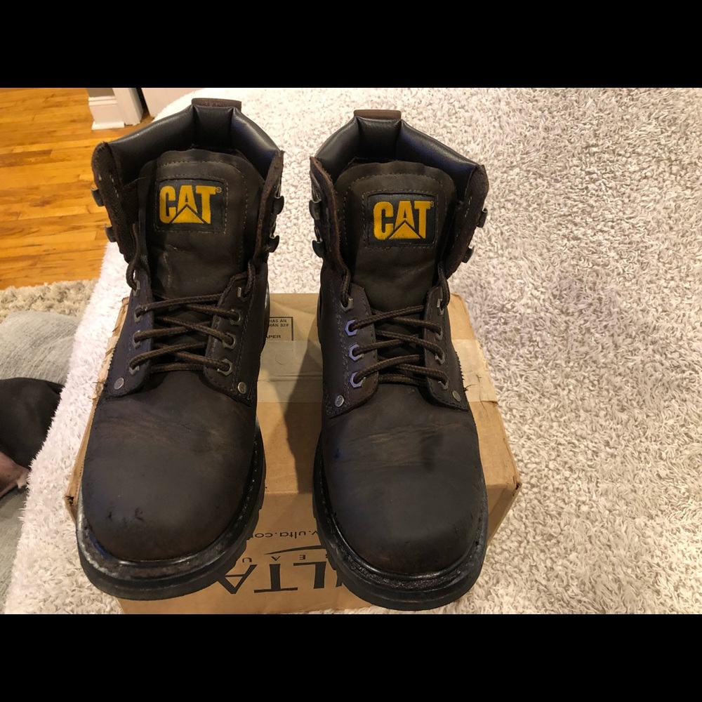 Cat Caterpillar Work Boots Size 10